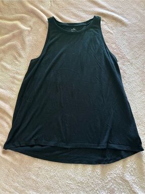Old Navy Black Racerback Tank Top